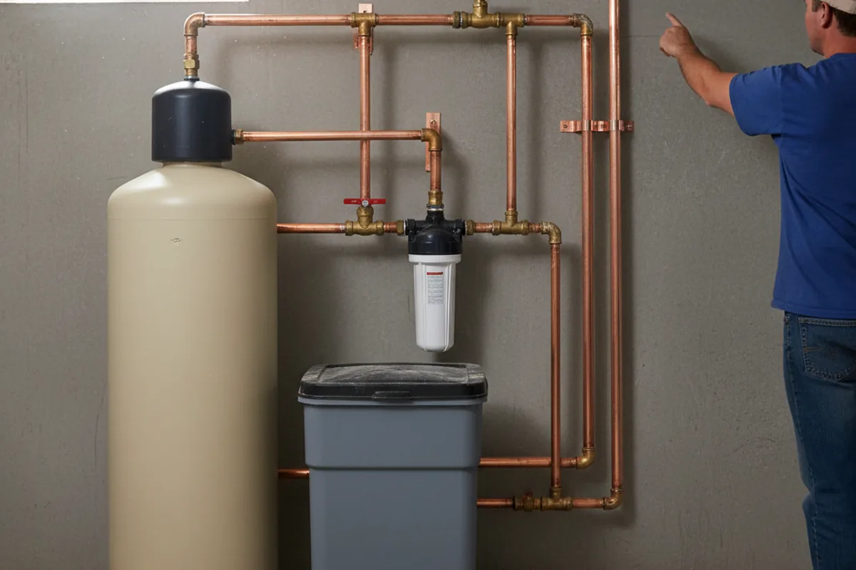 Whole-house water treatment system installed in Corydon